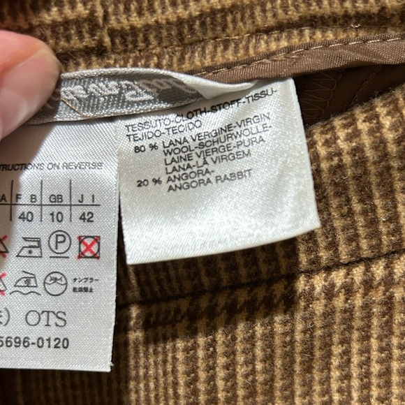 MaxMara Virgin Wool/Angora Blend Pants - 8 - Picture 5 of 5